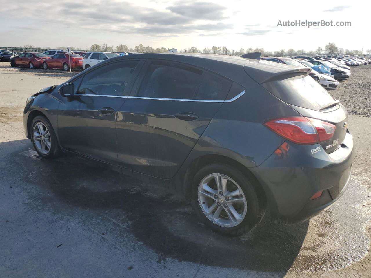 2017 Chevrolet Cruze Lt Black vin: 3G1BE6SM5HS561773