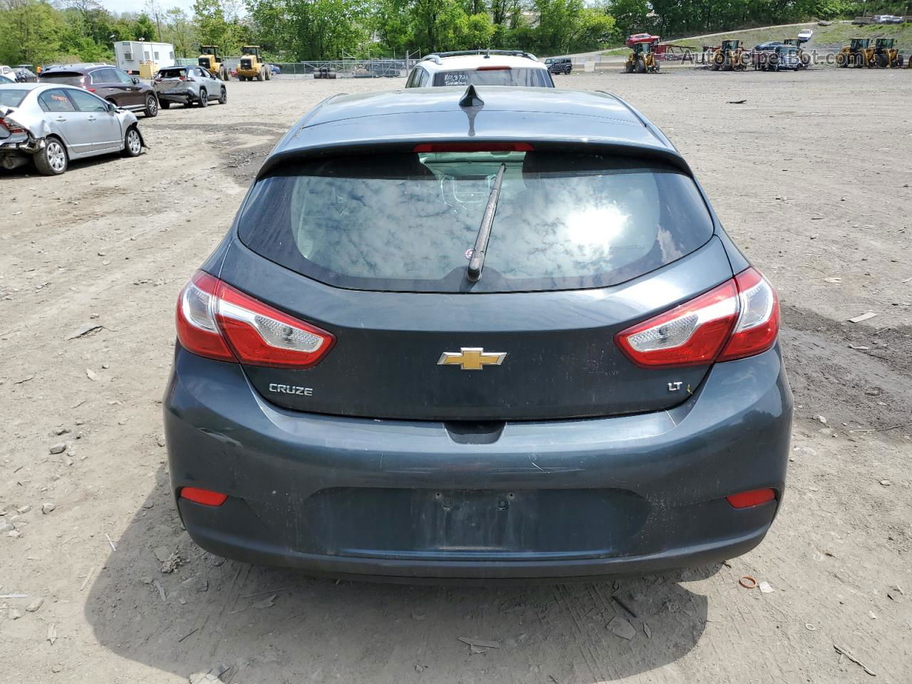 2017 Chevrolet Cruze Lt Charcoal vin: 3G1BE6SM5HS581408