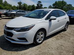 2018 Chevrolet Cruze Lt White vin: 3G1BE6SM5JS521358