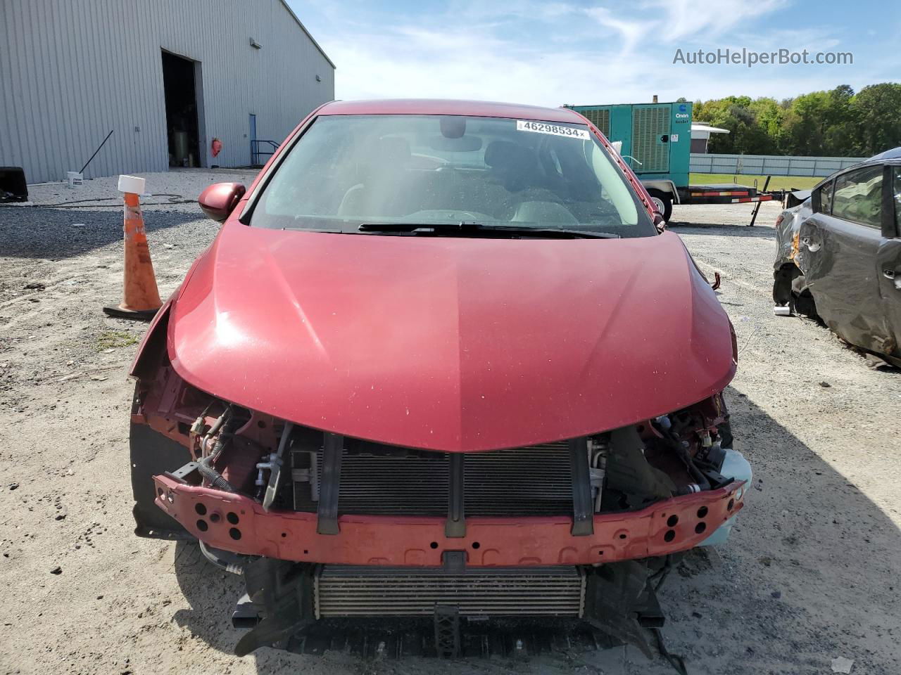 2018 Chevrolet Cruze Lt Red vin: 3G1BE6SM5JS575713