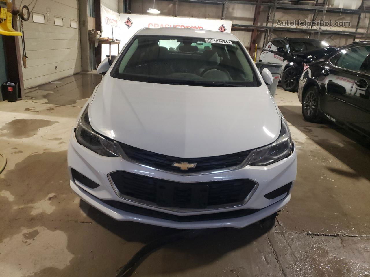 2017 Chevrolet Cruze Lt White vin: 3G1BE6SM6HS570322