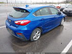 2017 Chevrolet Cruze Lt Auto Blue vin: 3G1BE6SM6HS599092