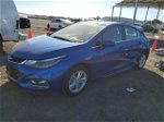 2017 Chevrolet Cruze Lt Blue vin: 3G1BE6SM7HS512512