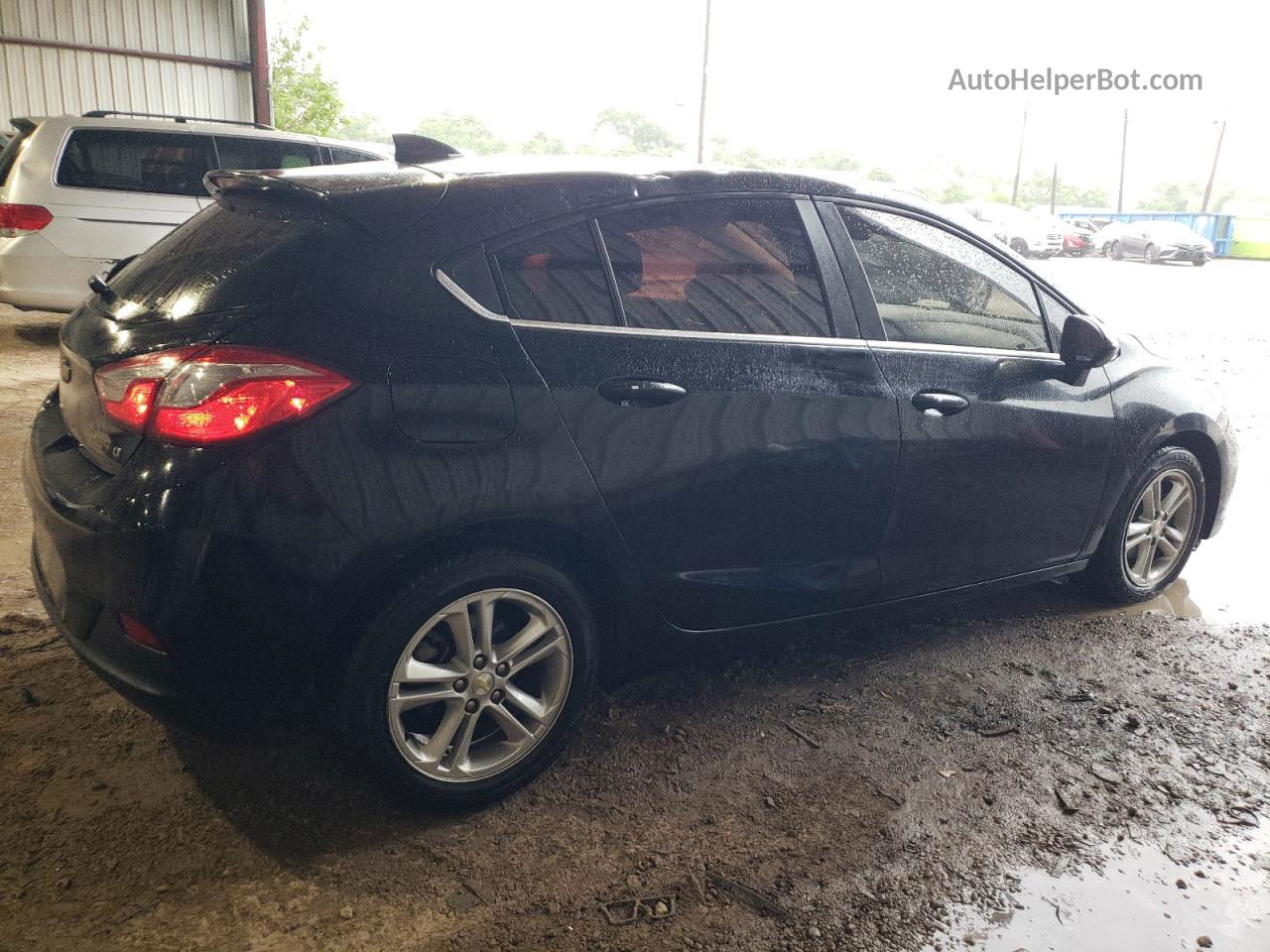 2017 Chevrolet Cruze Lt Black vin: 3G1BE6SM7HS522974