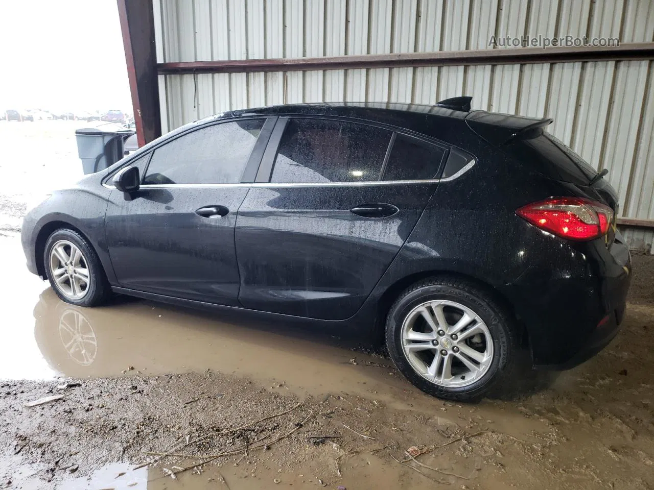 2017 Chevrolet Cruze Lt Black vin: 3G1BE6SM7HS522974