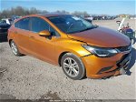 2017 Chevrolet Cruze Lt Auto Orange vin: 3G1BE6SM7HS529729
