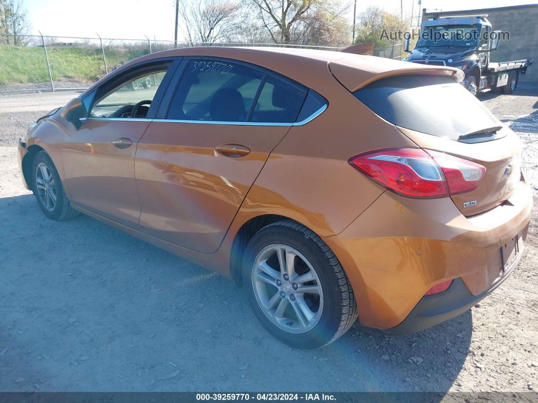 2017 Chevrolet Cruze Lt Auto Orange vin: 3G1BE6SM7HS529729