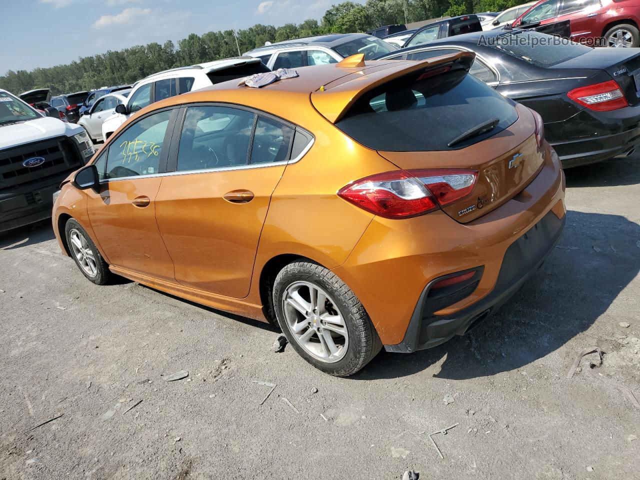 2017 Chevrolet Cruze Lt Orange vin: 3G1BE6SM7HS539080