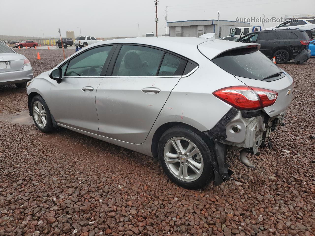 2017 Chevrolet Cruze Lt Gray vin: 3G1BE6SM7HS540987