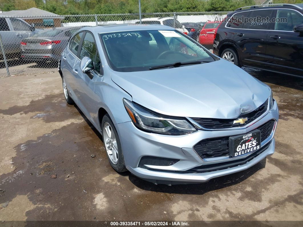 2017 Chevrolet Cruze Lt Auto Light Blue vin: 3G1BE6SM7HS589042