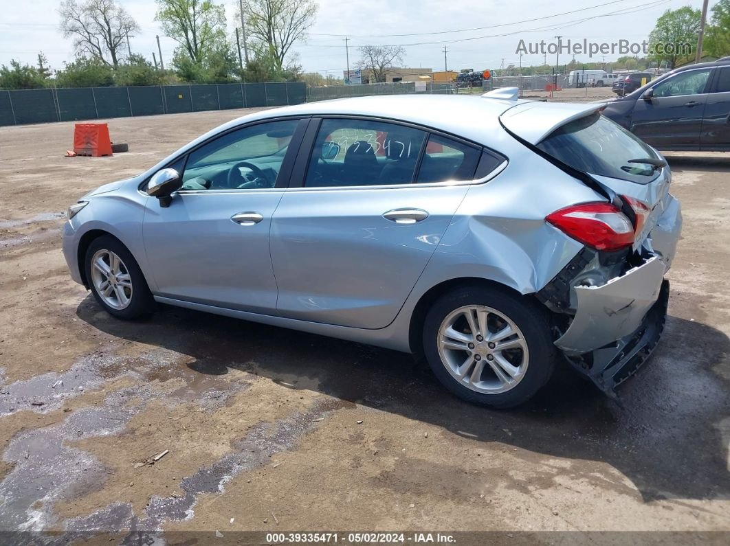 2017 Chevrolet Cruze Lt Auto Light Blue vin: 3G1BE6SM7HS589042