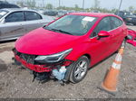 2017 Chevrolet Cruze Lt Auto Red vin: 3G1BE6SM7HS604395