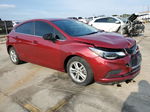 2018 Chevrolet Cruze Lt Red vin: 3G1BE6SM7JS587121