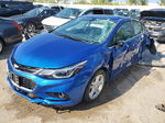 2018 Chevrolet Cruze Lt Синий vin: 3G1BE6SM7JS593114