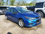 2018 Chevrolet Cruze Lt Синий vin: 3G1BE6SM7JS593114