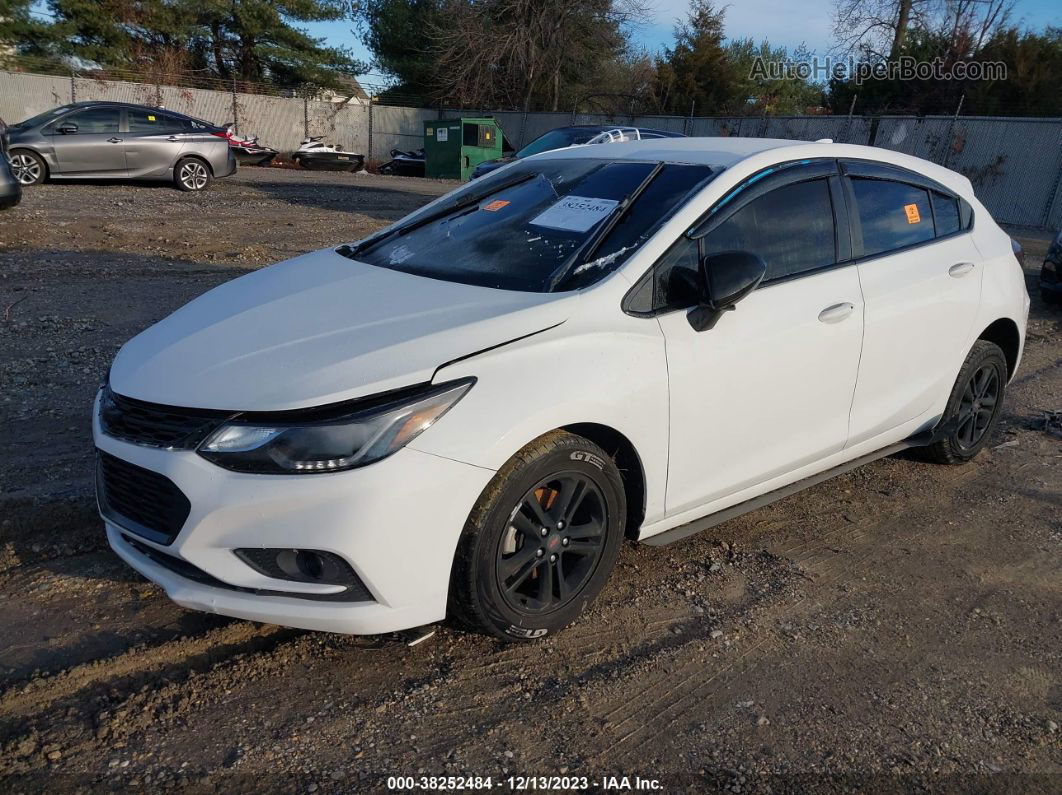 2018 Chevrolet Cruze Lt Auto White vin: 3G1BE6SM7JS626676