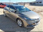 2017 Chevrolet Cruze Lt Auto Beige vin: 3G1BE6SM8HS538813