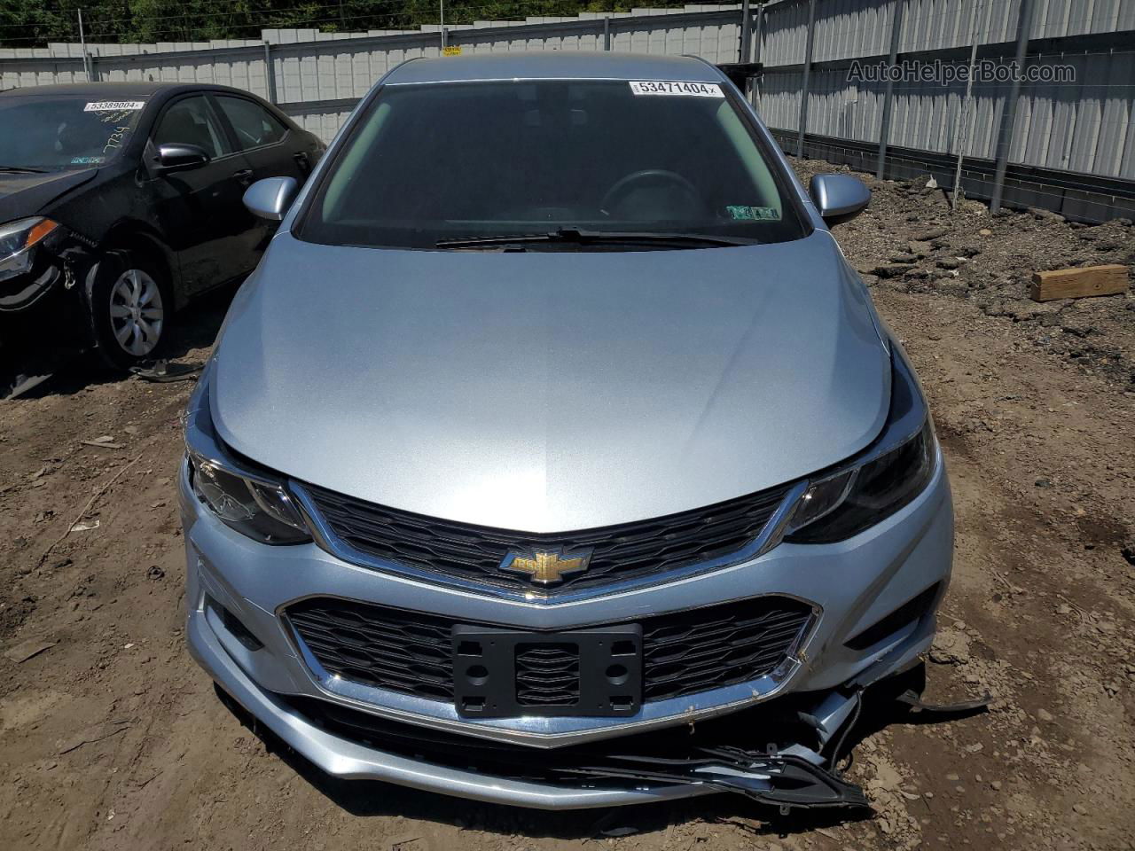 2017 Chevrolet Cruze Lt Silver vin: 3G1BE6SM8HS586814