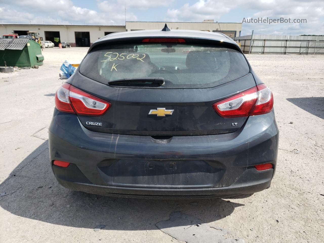 2018 Chevrolet Cruze Lt Серый vin: 3G1BE6SM8JS525002