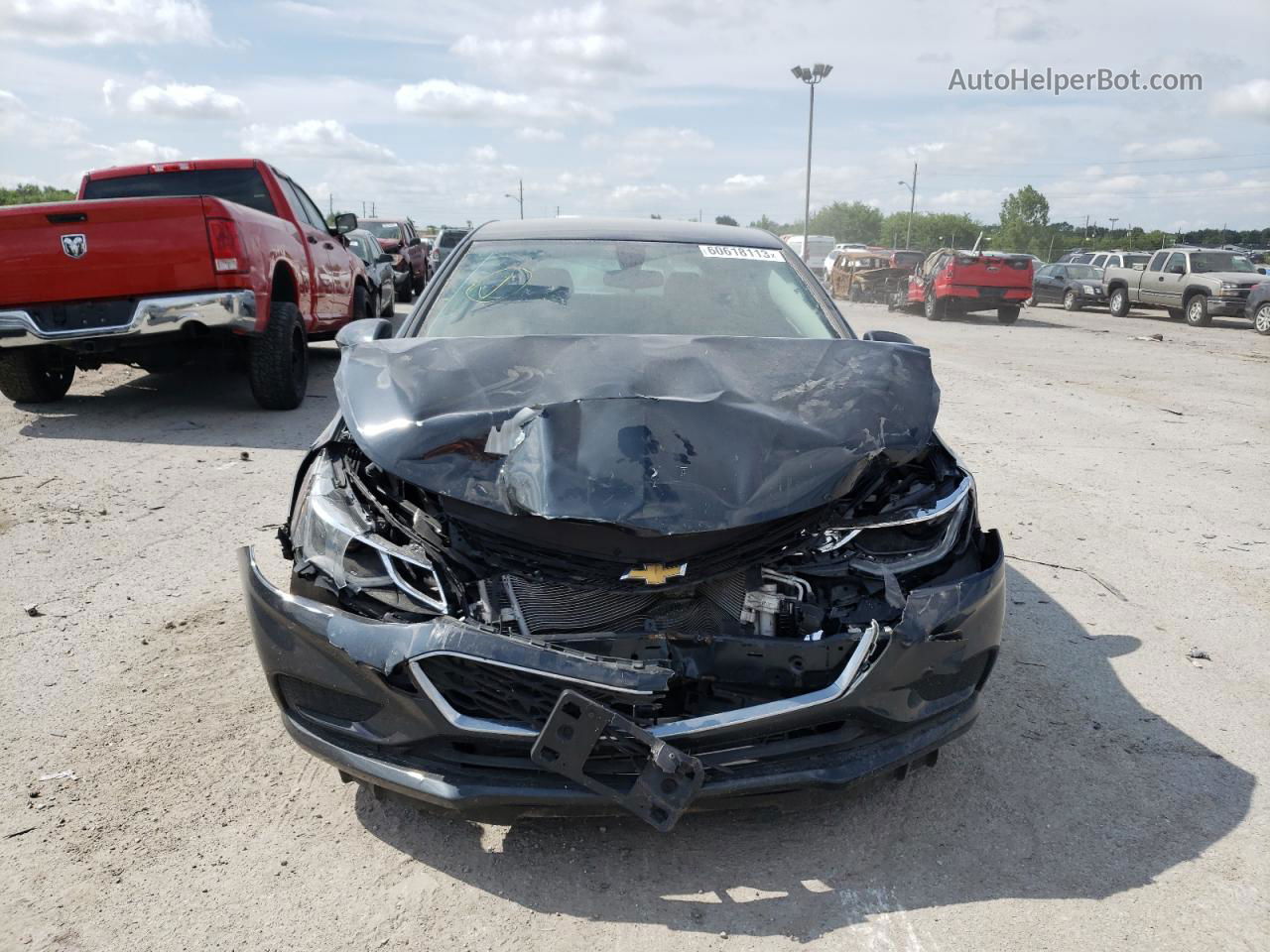 2018 Chevrolet Cruze Lt Gray vin: 3G1BE6SM8JS525002