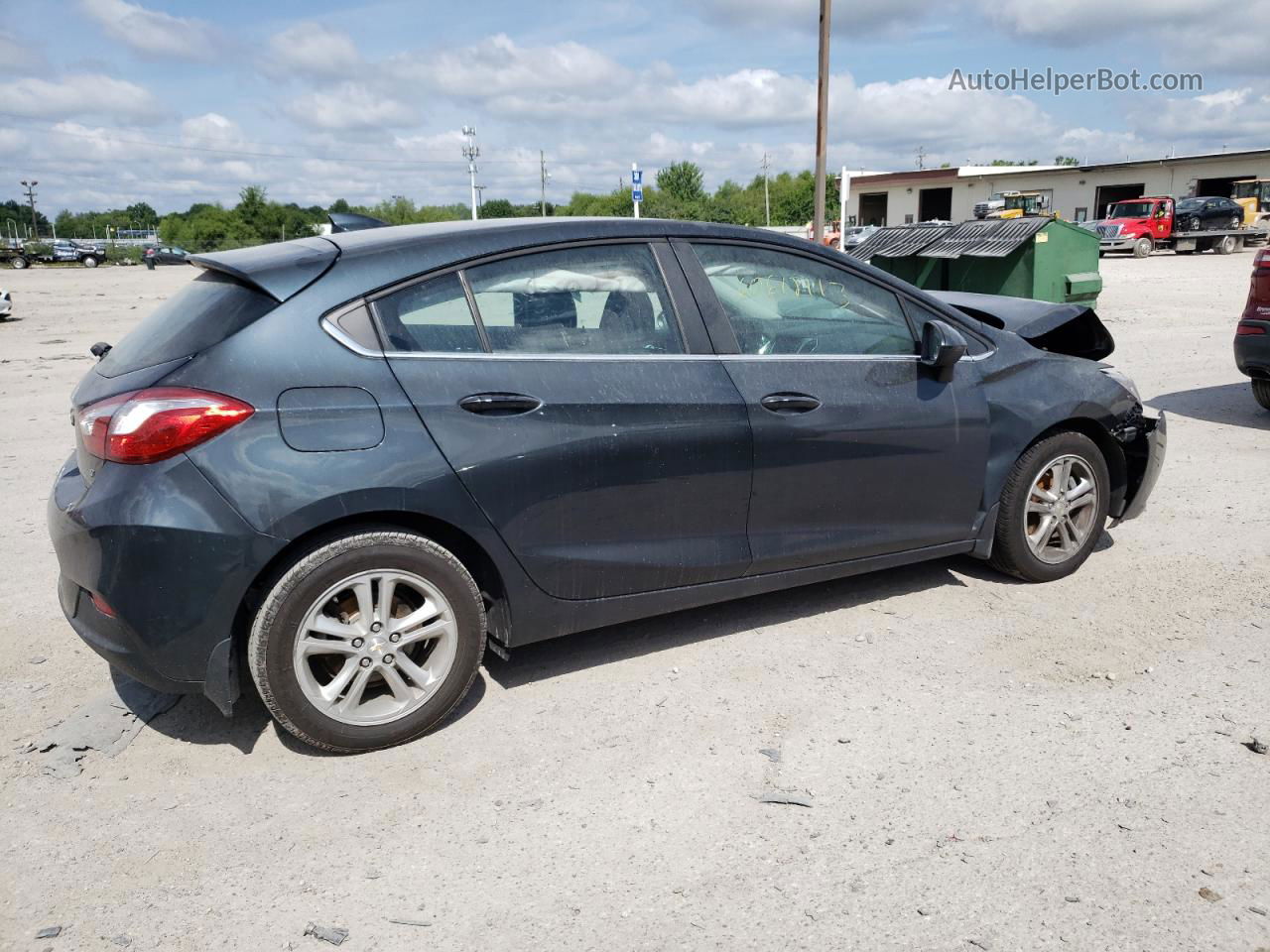 2018 Chevrolet Cruze Lt Серый vin: 3G1BE6SM8JS525002