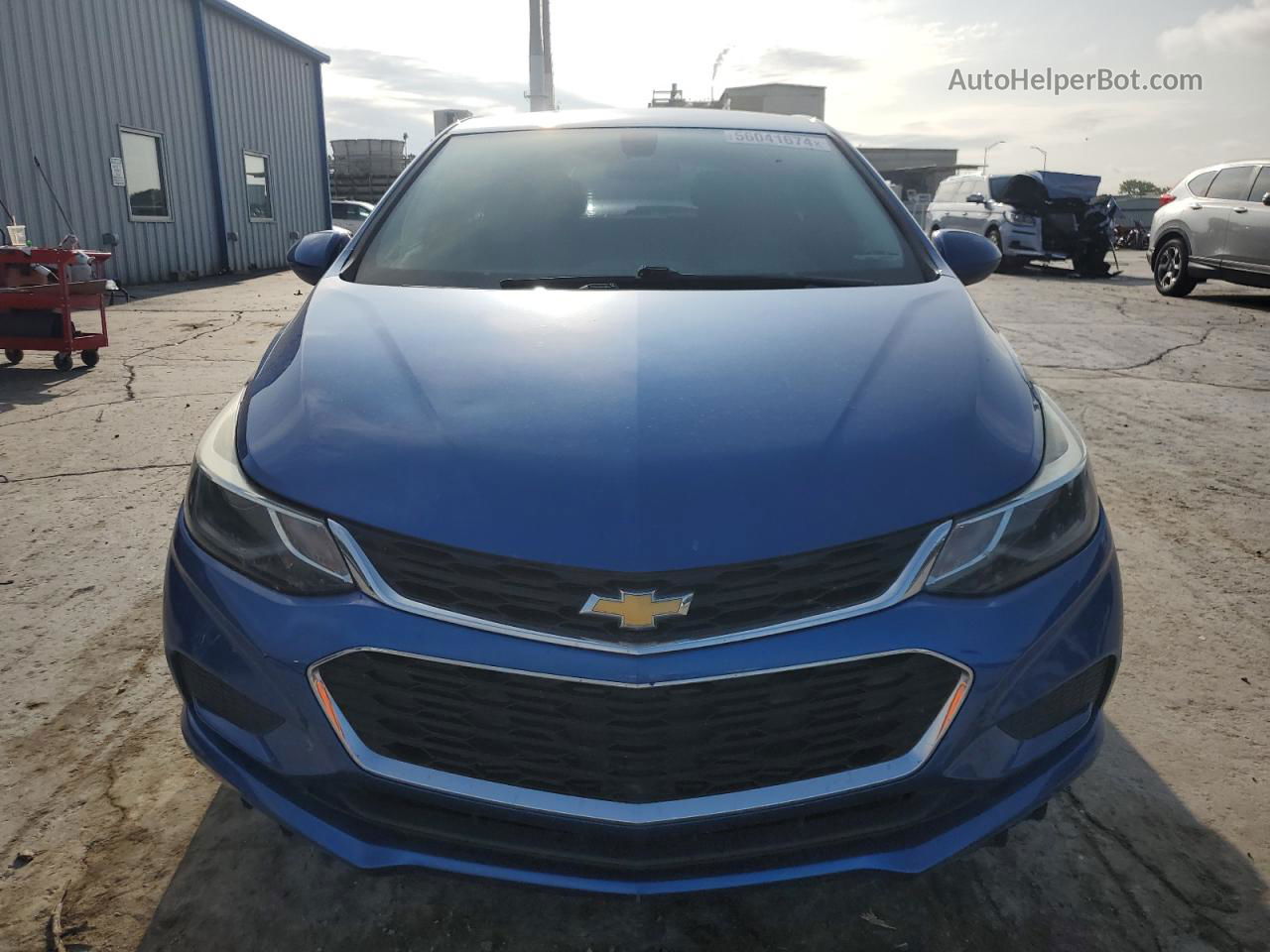 2018 Chevrolet Cruze Lt Blue vin: 3G1BE6SM8JS567167