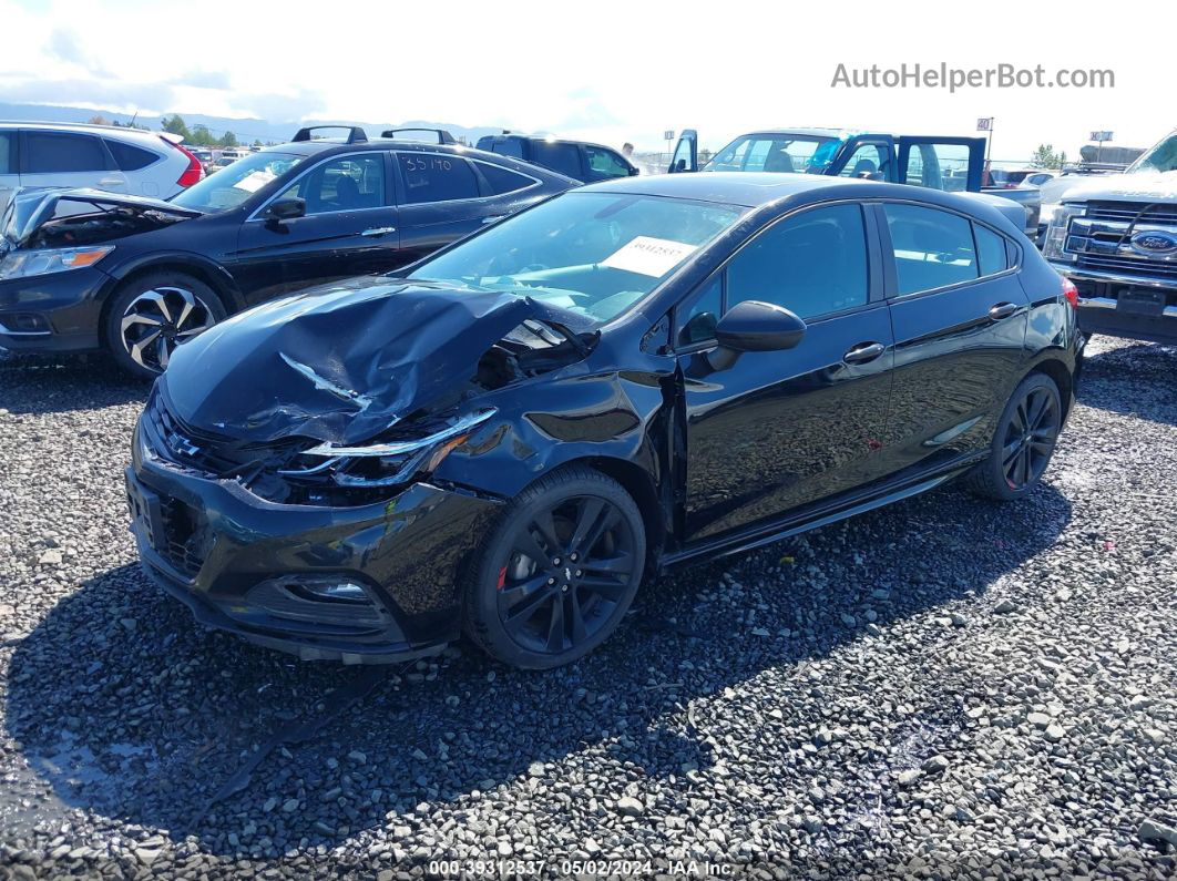 2018 Chevrolet Cruze Lt Auto Black vin: 3G1BE6SM8JS650467