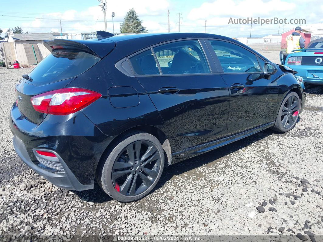 2018 Chevrolet Cruze Lt Auto Black vin: 3G1BE6SM8JS650467