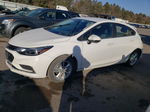 2018 Chevrolet Cruze Lt White vin: 3G1BE6SM8JS652297