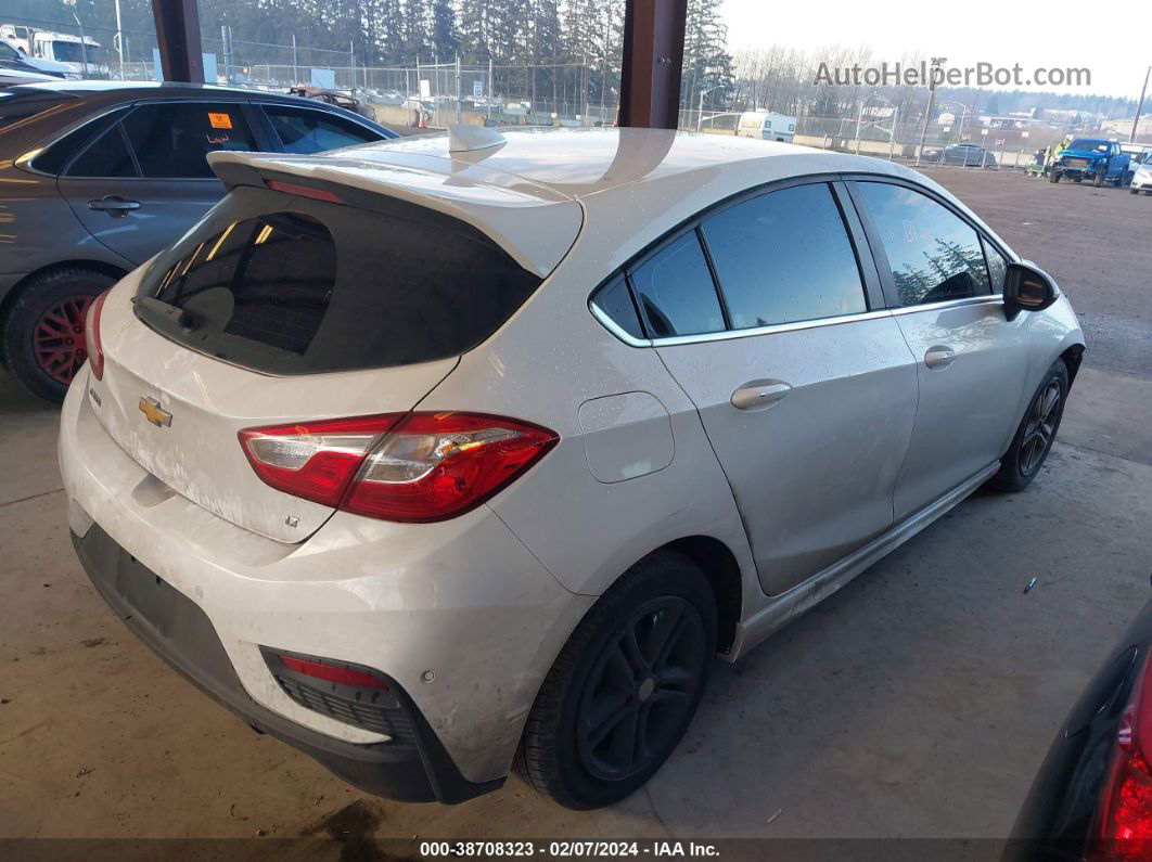 2017 Chevrolet Cruze Lt Auto White vin: 3G1BE6SM9HS506047