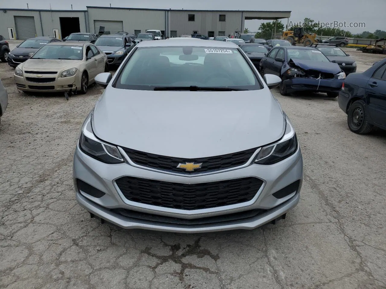 2017 Chevrolet Cruze Lt Silver vin: 3G1BE6SM9HS530509