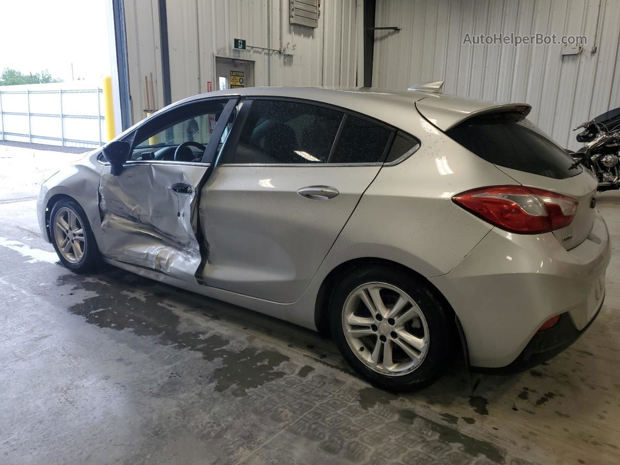 2017 Chevrolet Cruze Lt Silver vin: 3G1BE6SM9HS537881