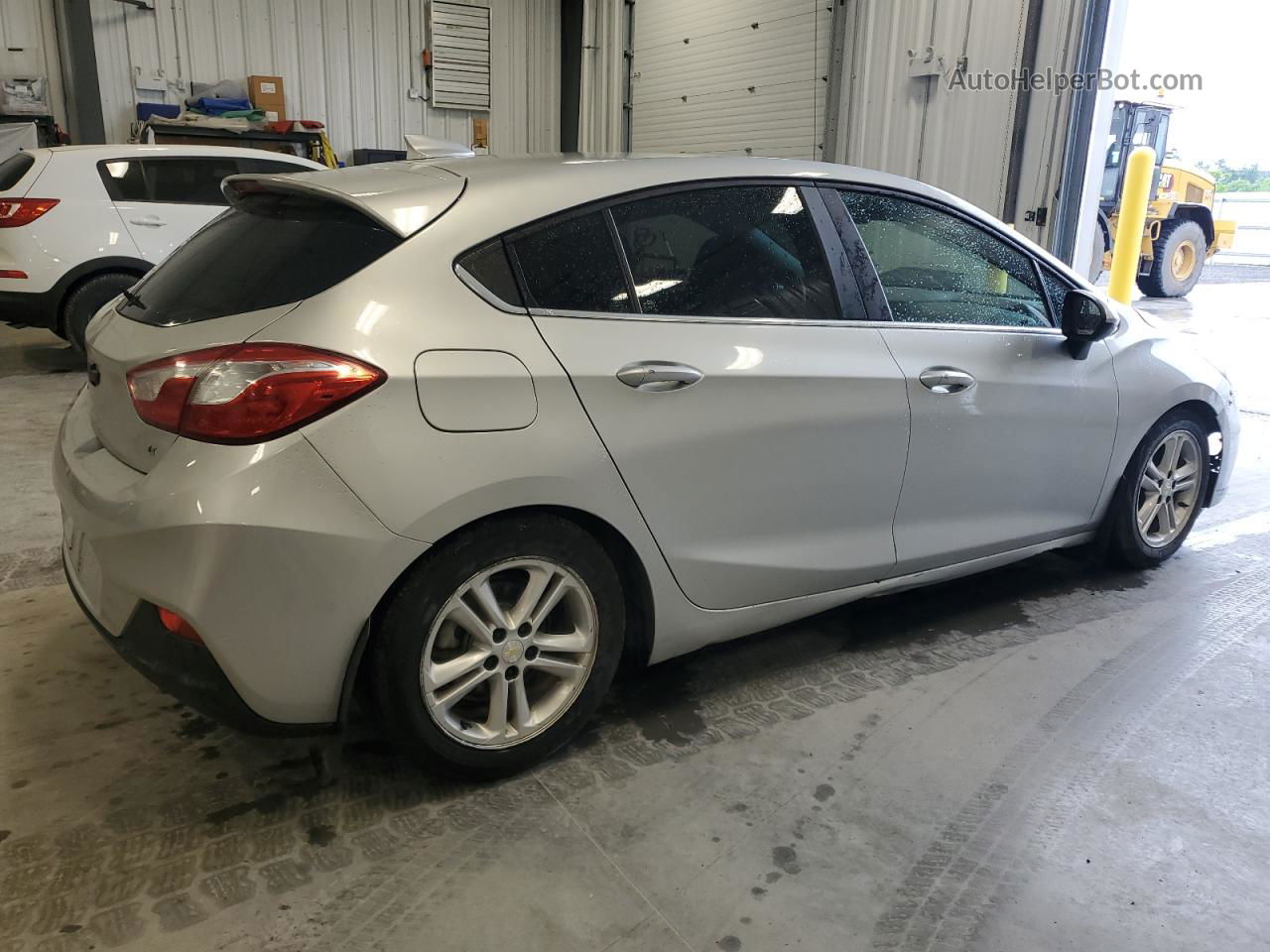 2017 Chevrolet Cruze Lt Silver vin: 3G1BE6SM9HS537881