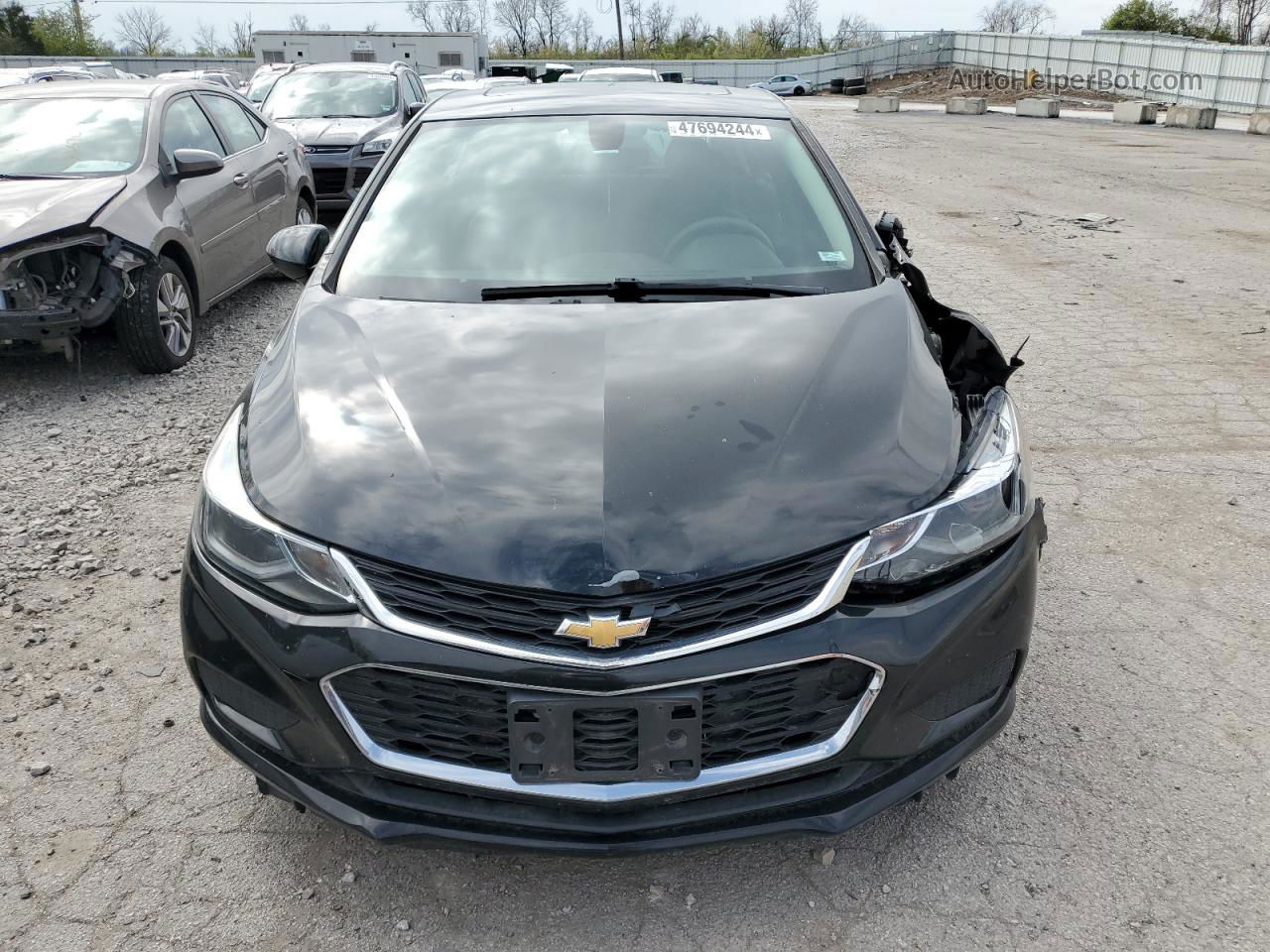 2017 Chevrolet Cruze Lt Черный vin: 3G1BE6SM9HS551280