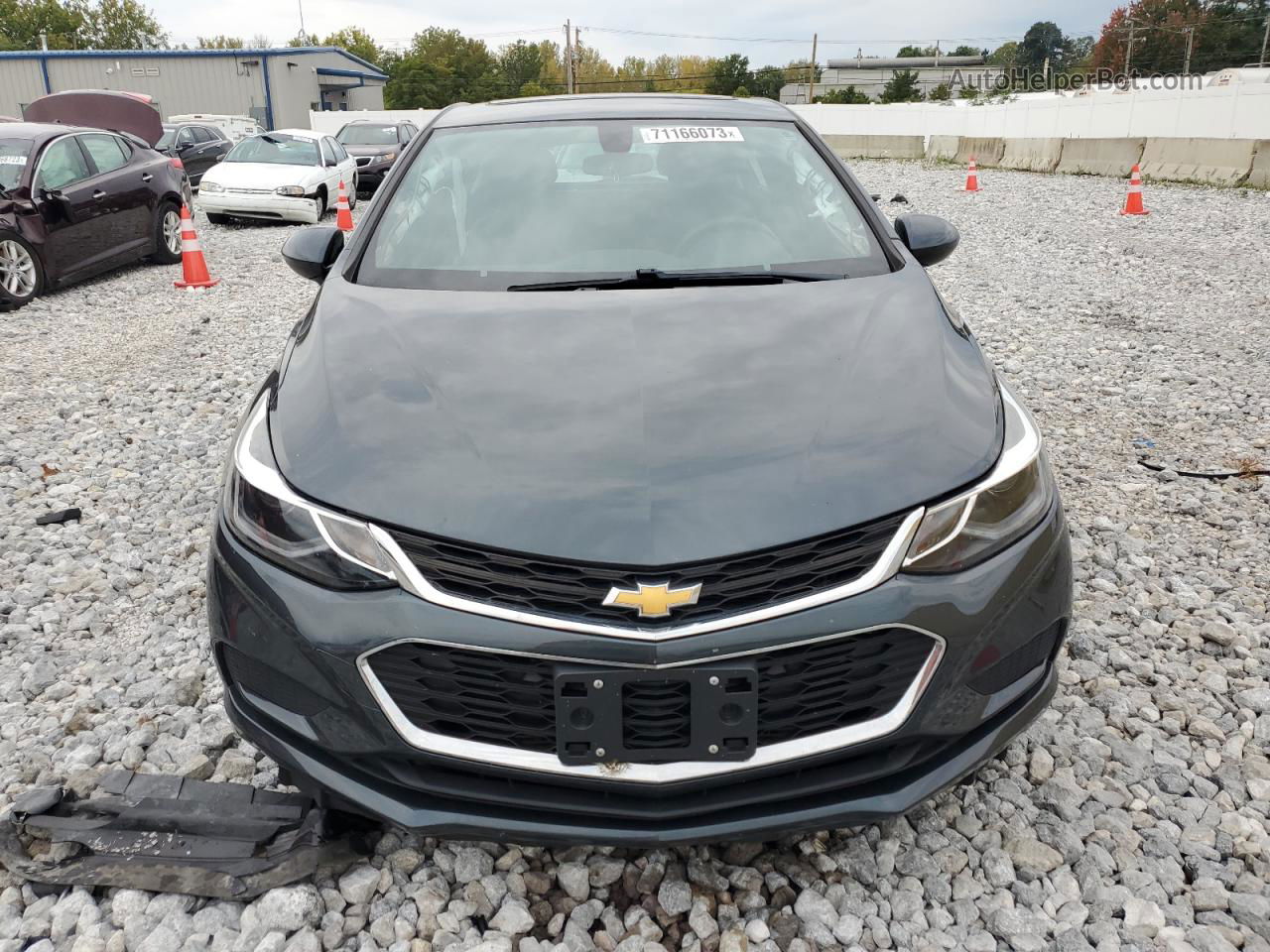 2017 Chevrolet Cruze Lt Charcoal vin: 3G1BE6SM9HS567902