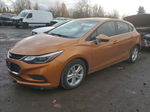 2017 Chevrolet Cruze Lt Orange vin: 3G1BE6SM9HS579449