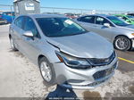 2017 Chevrolet Cruze Lt Auto Silver vin: 3G1BE6SM9HS602633