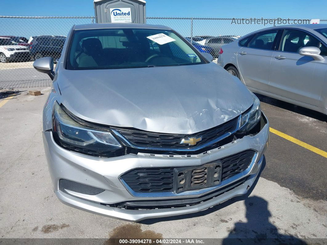 2017 Chevrolet Cruze Lt Auto Silver vin: 3G1BE6SM9HS602633