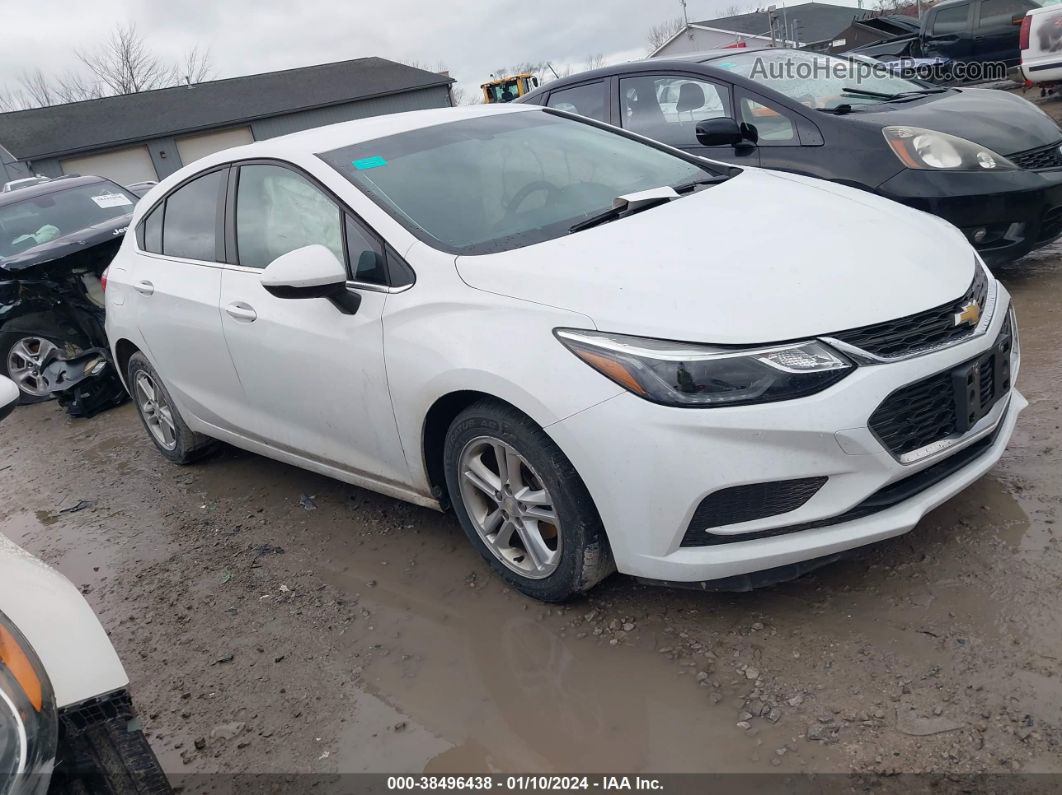 2017 Chevrolet Cruze Lt Auto White vin: 3G1BE6SM9HS602809