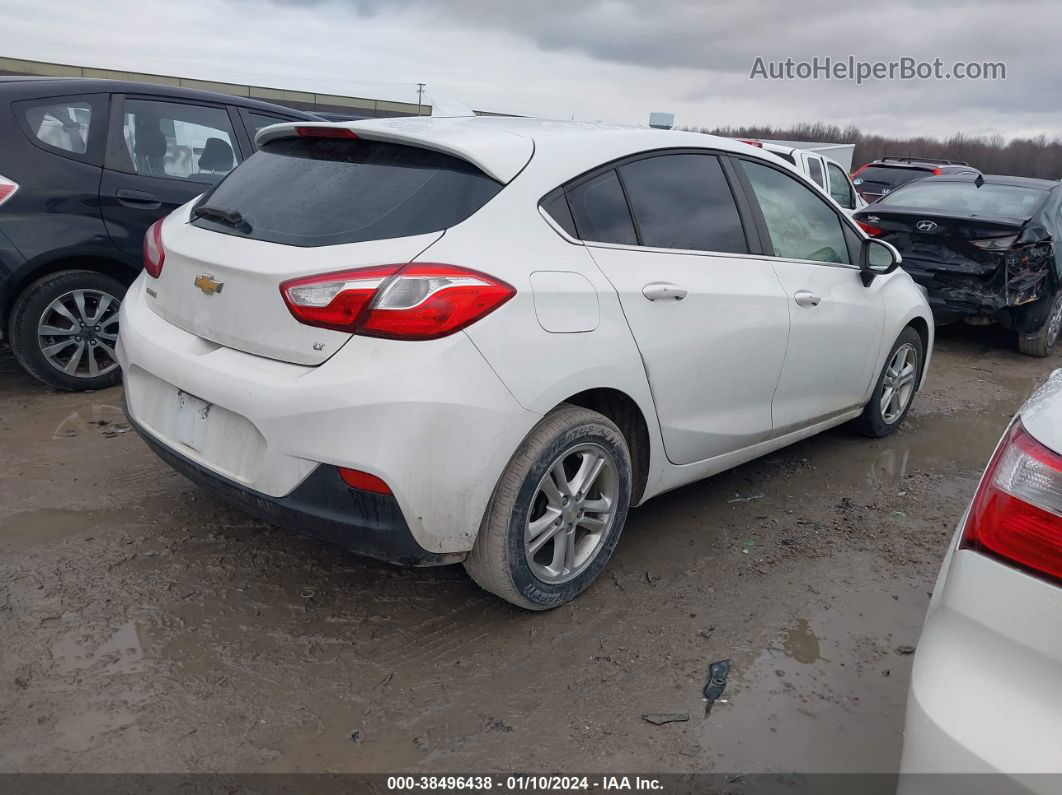 2017 Chevrolet Cruze Lt Auto White vin: 3G1BE6SM9HS602809