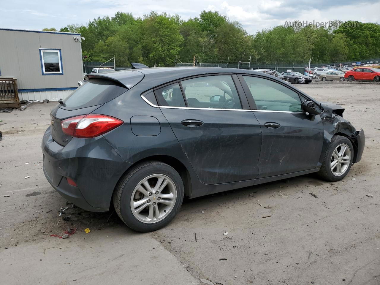 2018 Chevrolet Cruze Lt Черный vin: 3G1BE6SM9JS620670