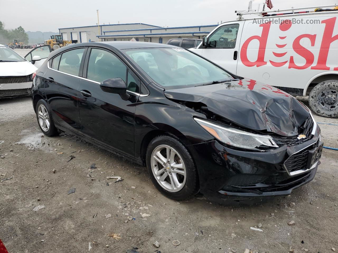 2017 Chevrolet Cruze Lt Black vin: 3G1BE6SMXHS536755