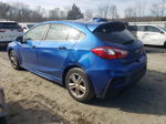 2017 Chevrolet Cruze Lt Blue vin: 3G1BE6SMXHS576317