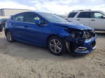 2017 Chevrolet Cruze Lt Blue vin: 3G1BE6SMXHS576317