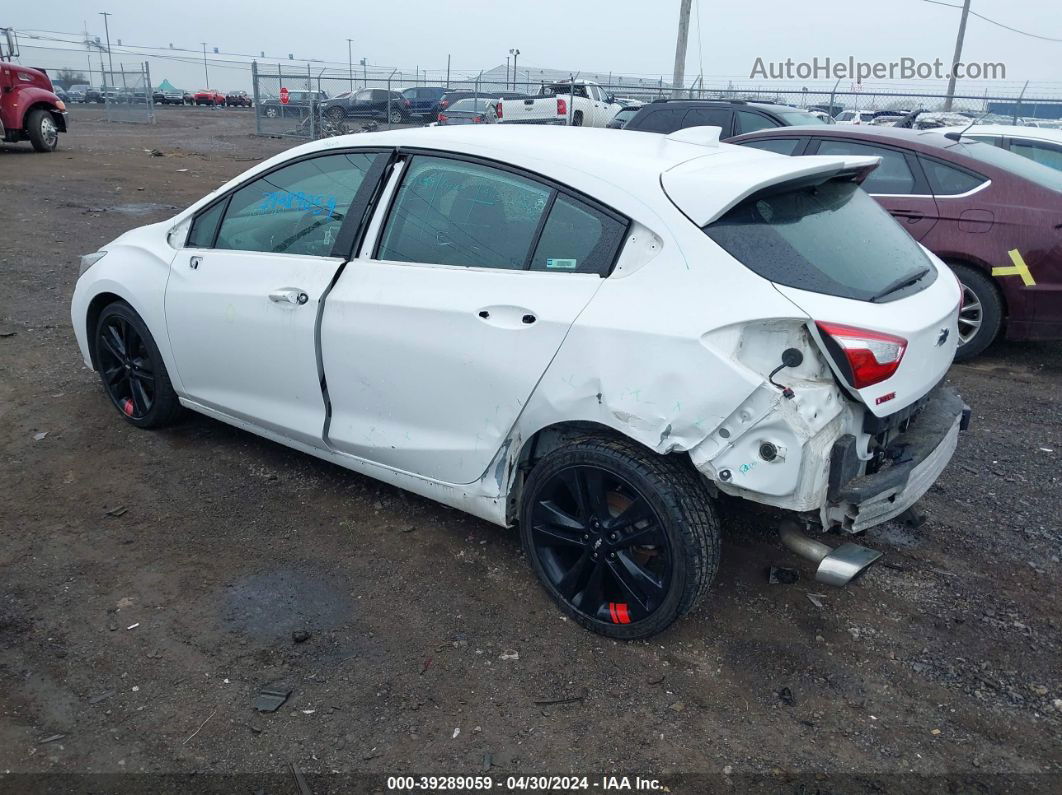 2018 Chevrolet Cruze Lt Auto White vin: 3G1BE6SMXJS583337