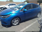 2018 Chevrolet Cruze Lt Blue vin: 3G1BE6SMXJS592281