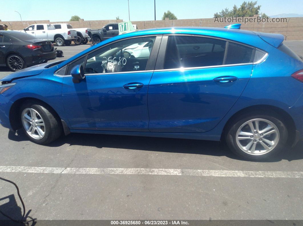 2018 Chevrolet Cruze Lt Blue vin: 3G1BE6SMXJS592281