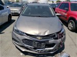 2018 Chevrolet Cruze Lt Gray vin: 3G1BE6SMXJS607250