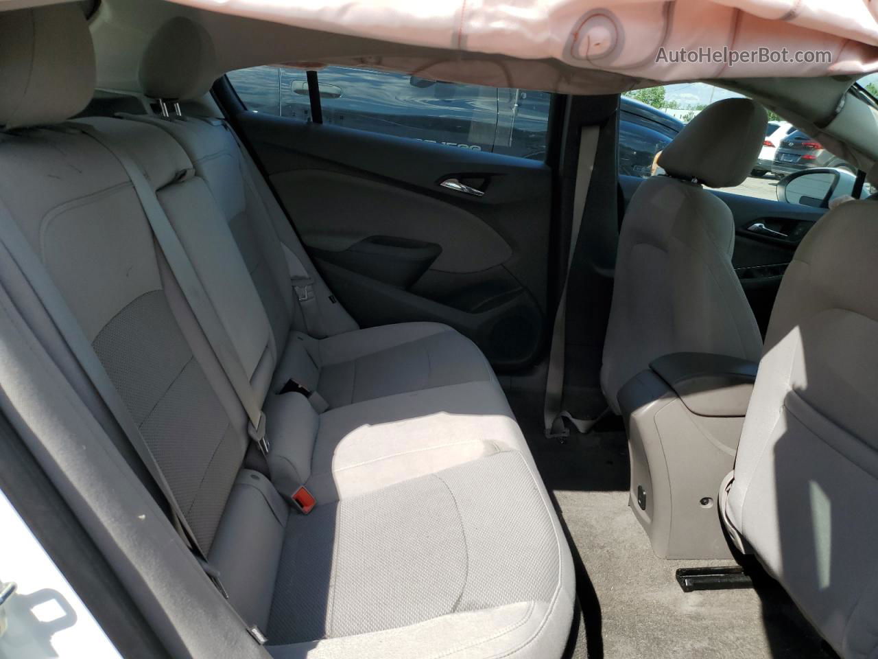 2018 Chevrolet Cruze Lt White vin: 3G1BE6SMXJS653337