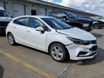 2018 Chevrolet Cruze Lt White vin: 3G1BE6SMXJS653337